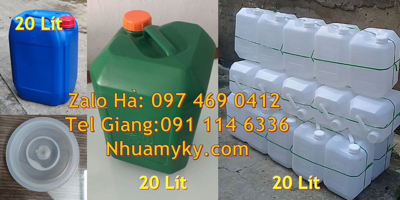 can nhựa 30l đựng xăng dầu,can nhựa  25l đựng hóa chất,can nhựa trắng