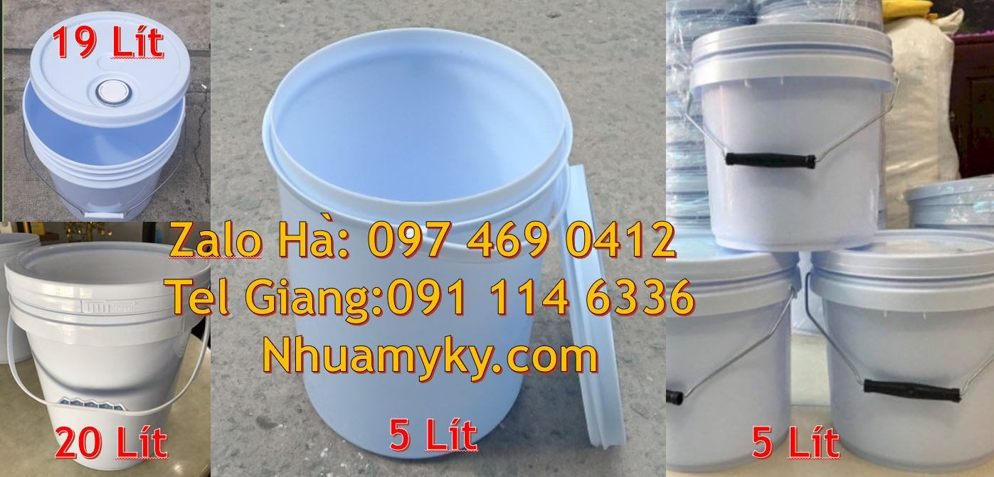 vỏ thùng sơn 18l,thùng đựng sơn chất lượng cao 20l,thùng sơn hdpe rẻ