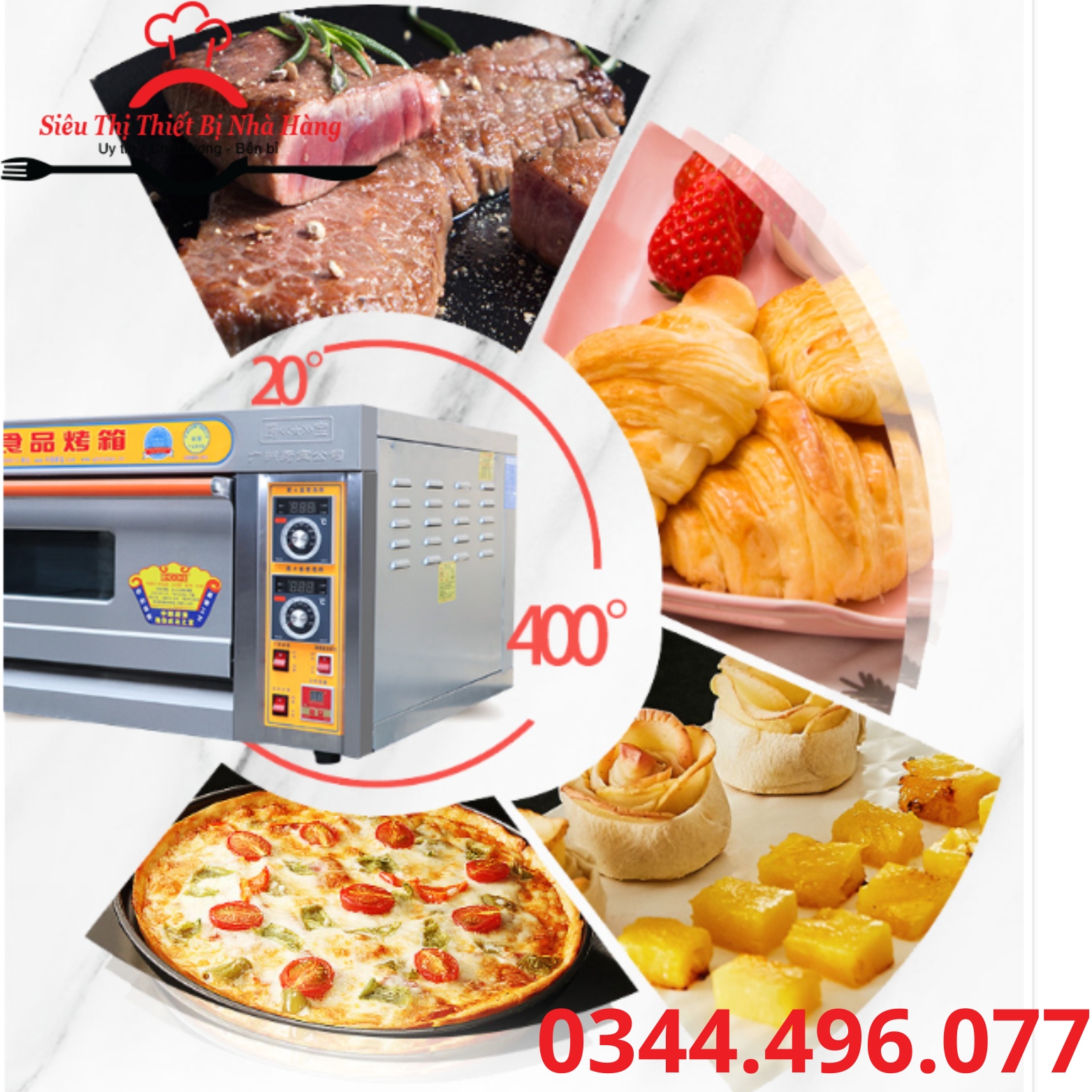 Lod nướng bánh mỳ điện, lò nướng 1 tầng 2 khay