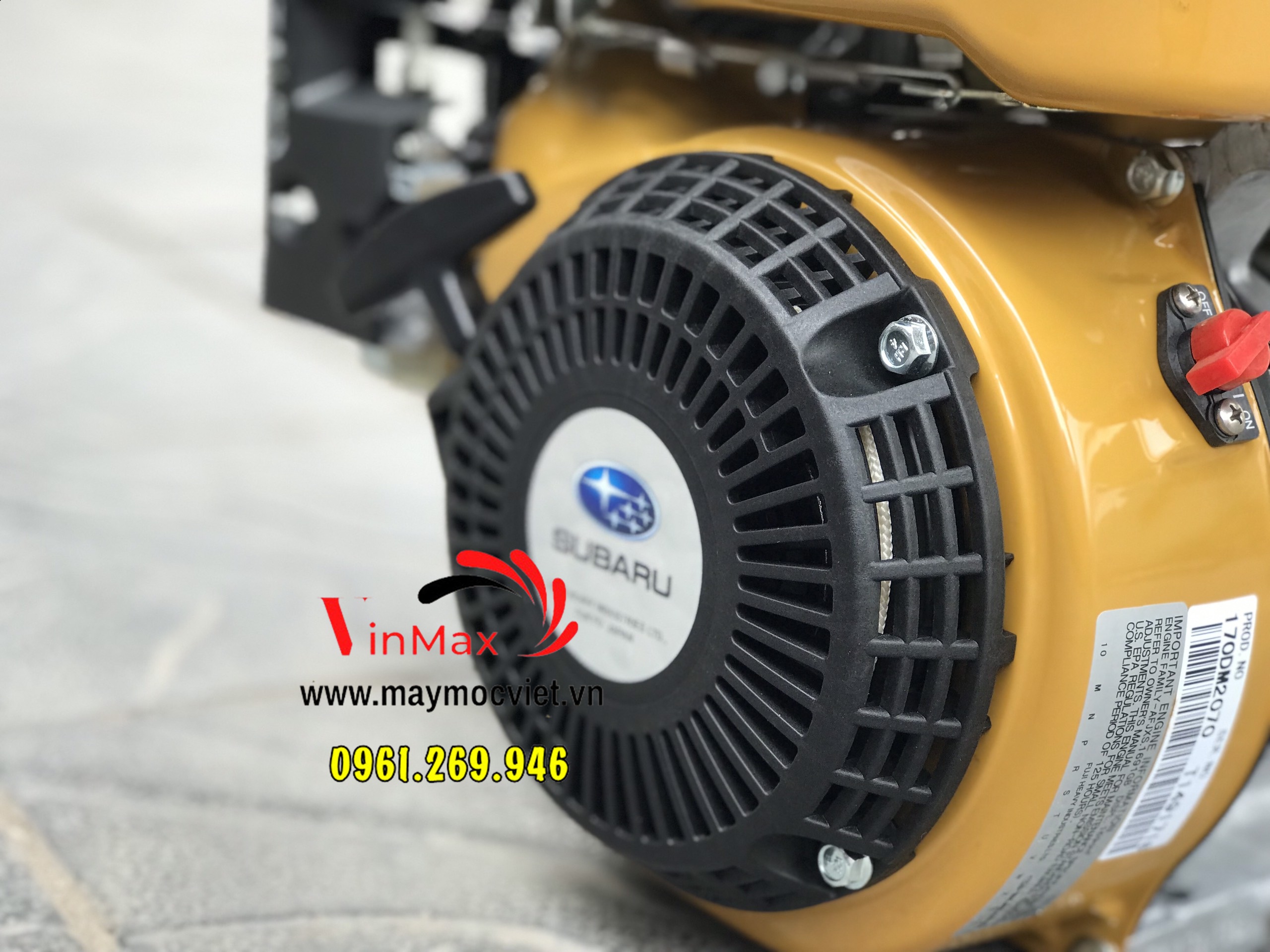 Động cơ xăng Subaru EX17 công suất 6HP chính hãng