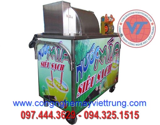 Máy ép nước mía xe đẩy - 0988336429