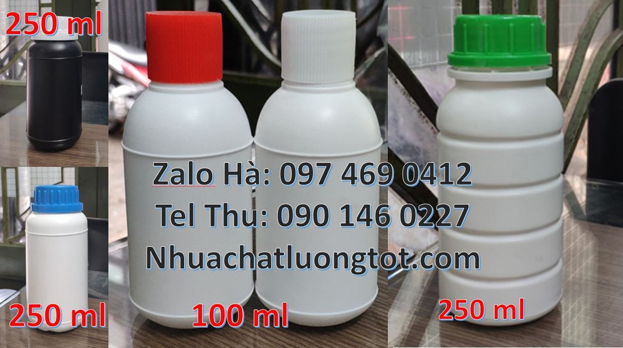 chai nhựa 100ml hdpe,chai nhựa đựng thực phẩm,chai nhựa nhỏ giá rẻ hcm