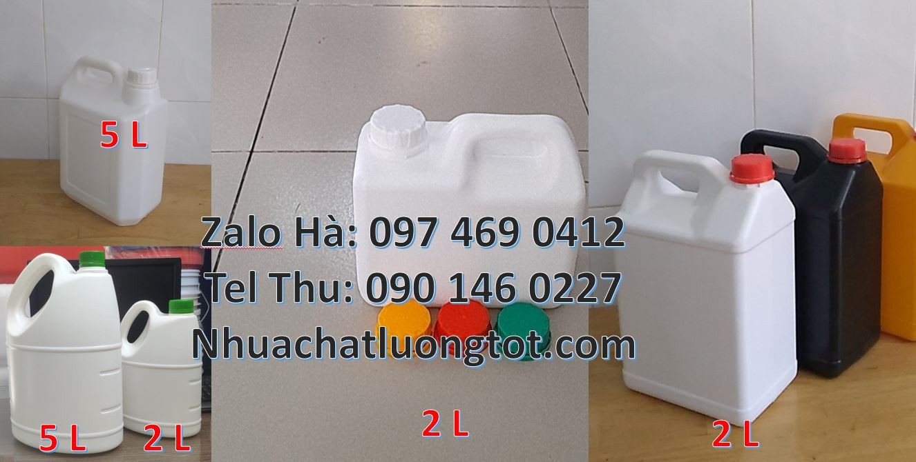 can nhựa nhỏ hdpe chất lượng cao,can nhựa 2l màu trắng,can nhựa giá rẻ
