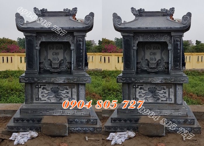 Mãu tháp để tro cốt bằng đá phổ biến hiên hiện nay
