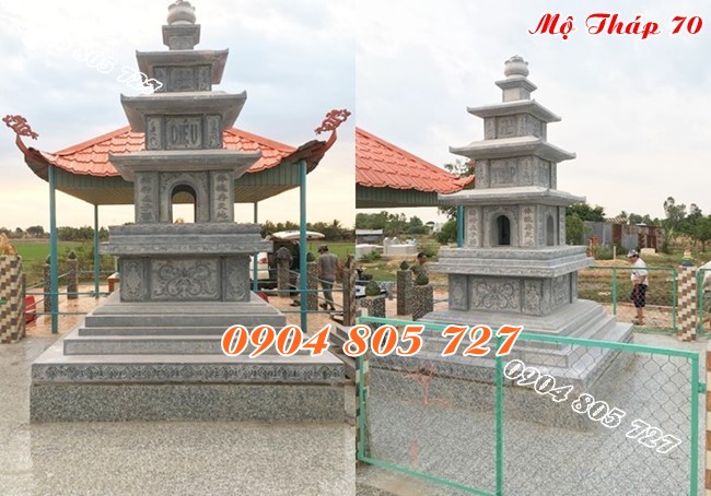 Mãu tháp để tro cốt bằng đá phổ biến hiên hiện nay