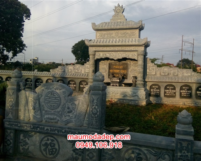 Xây dựng khu lăng mộ đá tại Hải Dương bằng đá tự nhiên
