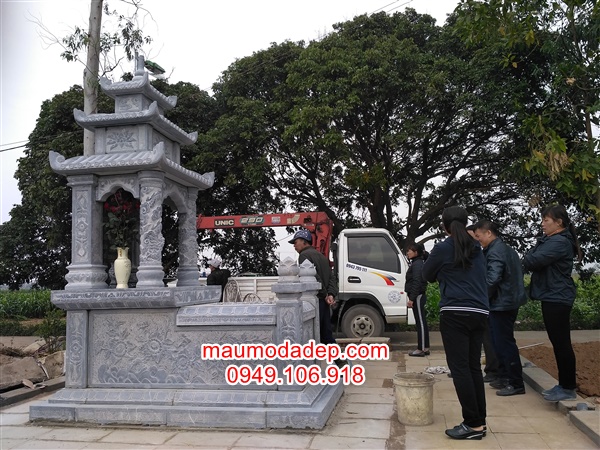 Xây dựng khu lăng mộ đá tại Hải Dương bằng đá tự nhiên