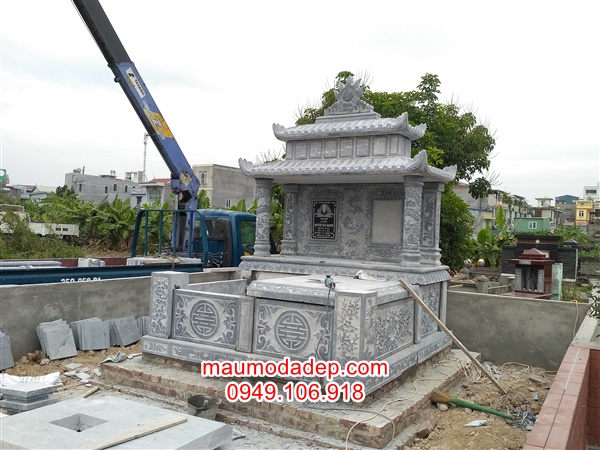 Xây dựng khu lăng mộ đá tại Hải Dương bằng đá tự nhiên