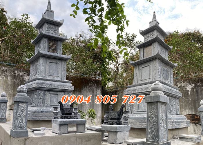 Mẫu tháp để hài cốt bằng đá bán tại Tiền Giang