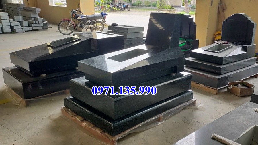 Mẫu mộ đá hoa cương đẹp bán tại nam định lăng mộ bằng đá để tro cốt