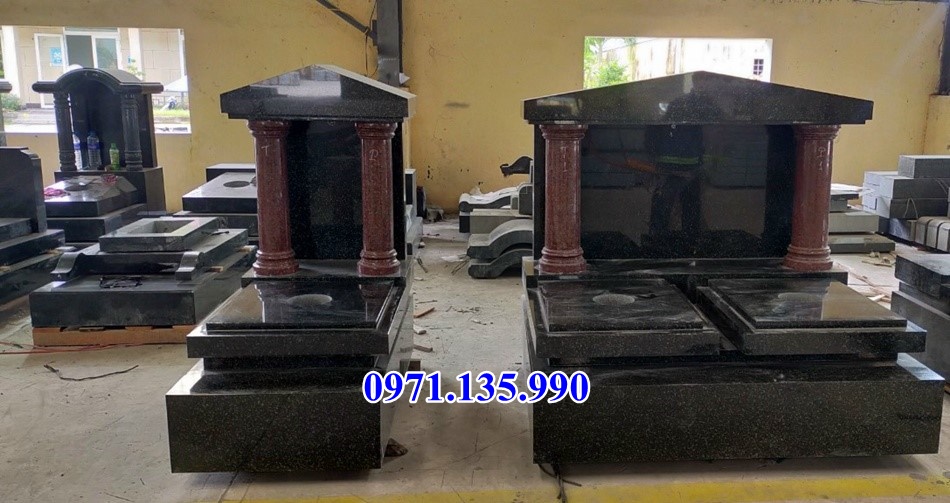 Mẫu mộ đá hoa cương đẹp bán tại nam định lăng mộ bằng đá để tro cốt