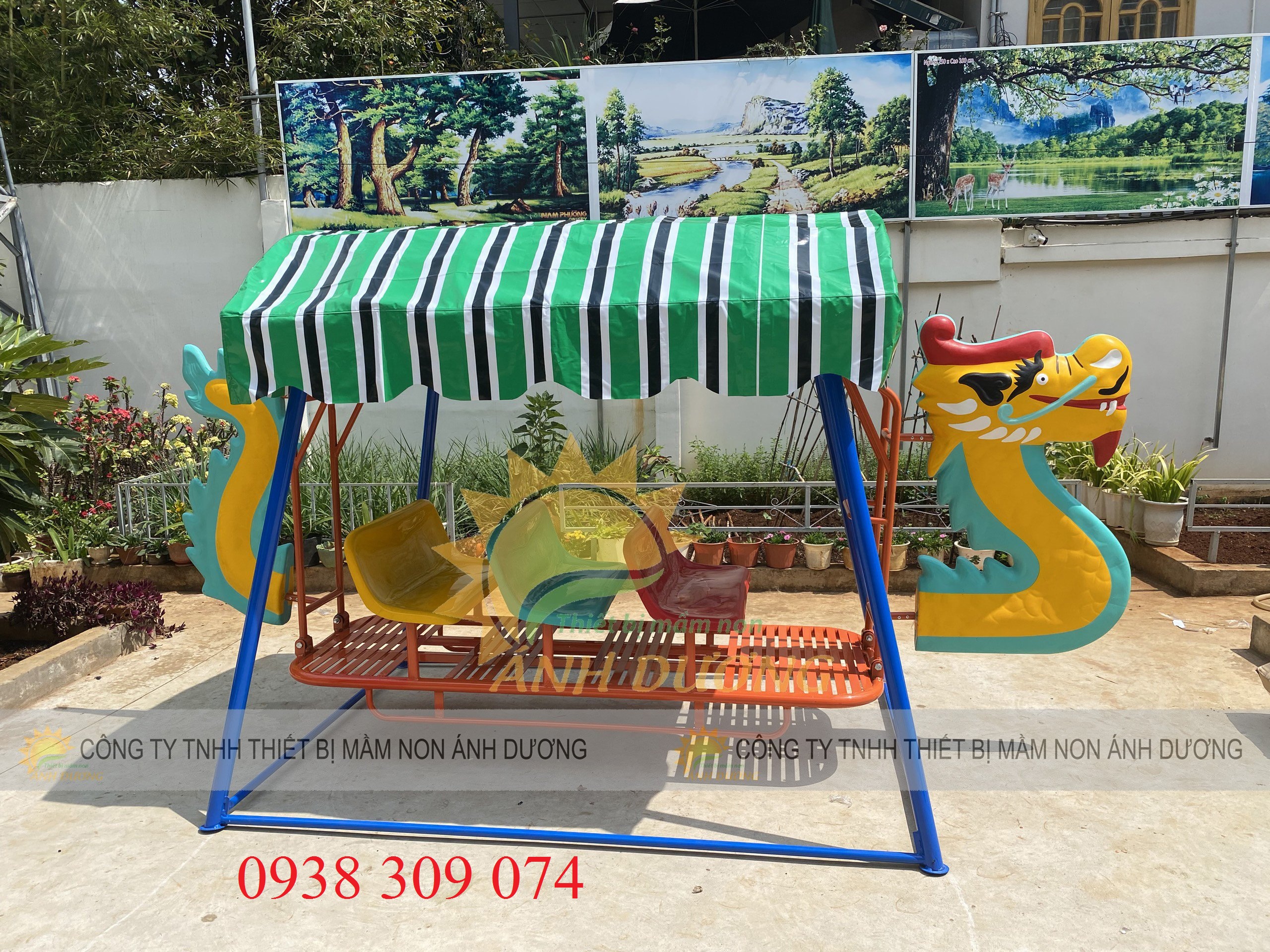 Xích đu ngoài trời, xích đu trẻ em, xích đu công viên