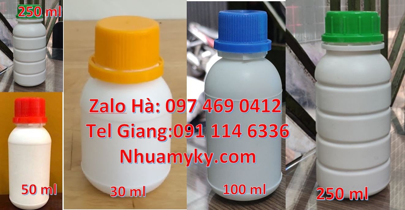 chai nhựa 250ml hdpe đựng mật,chai nhựa nhỏ giá rẻ đựng thực phẩm lỏng