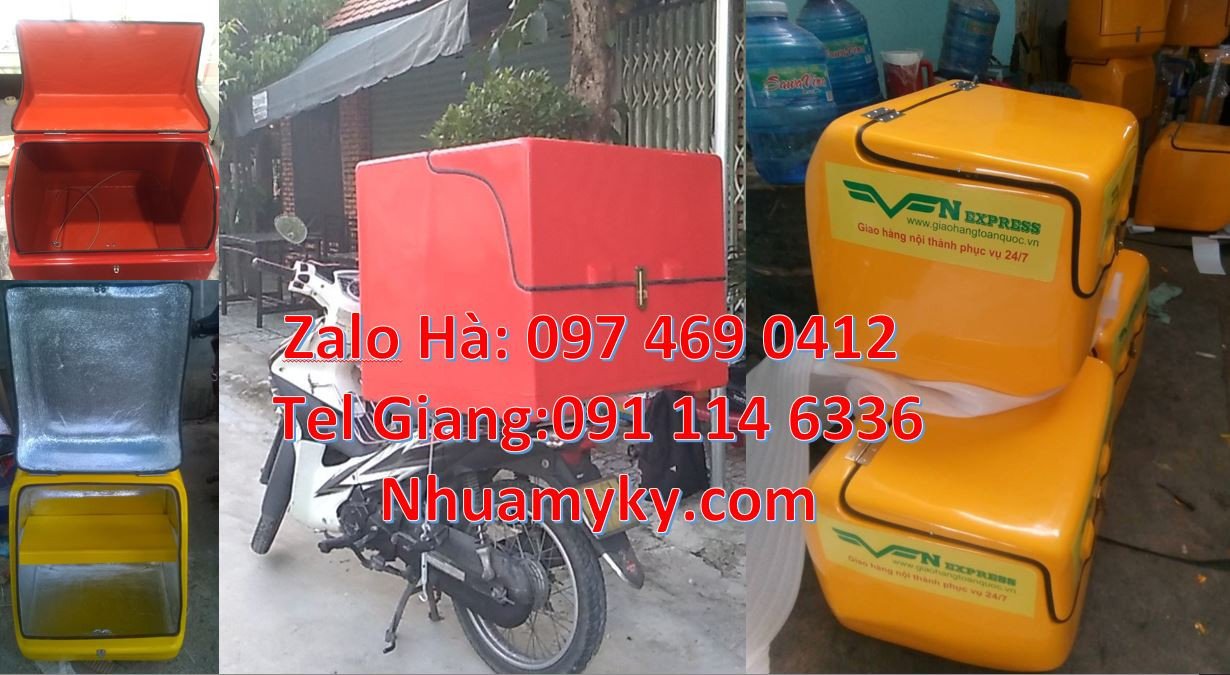 thùng giao trà sữa,thùng giao đồ ăn nhanh,thung giao hàng giá rẻ hcm