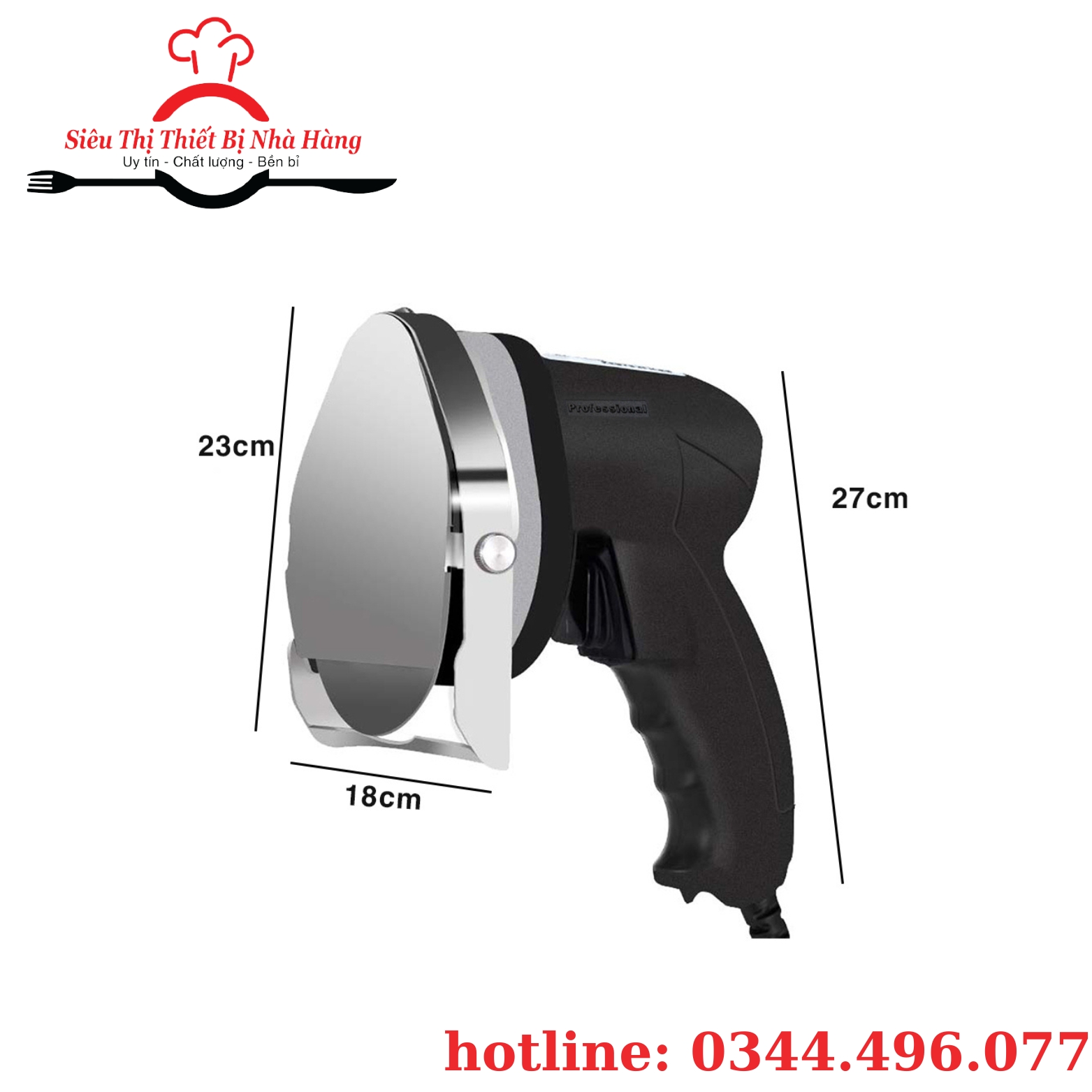 Máy cắt thịt donner kebab chuyên dụng KS-100E, HÀNG chính hãng