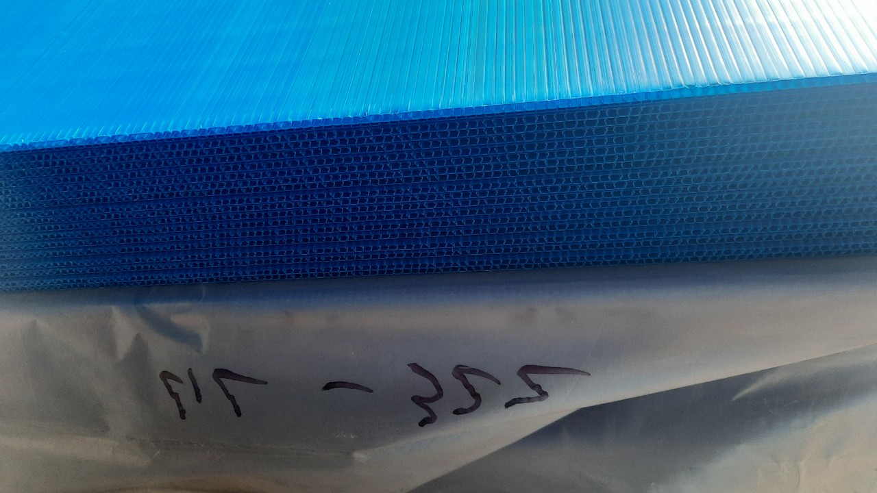 Tấm nhựa pp carton danpla  1220x2440x3mm