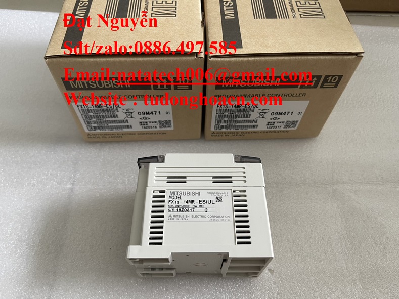 FX1S-14MR-ES/UL PLC lập trình chính hãng - Hiệu quả - Hàng cổ