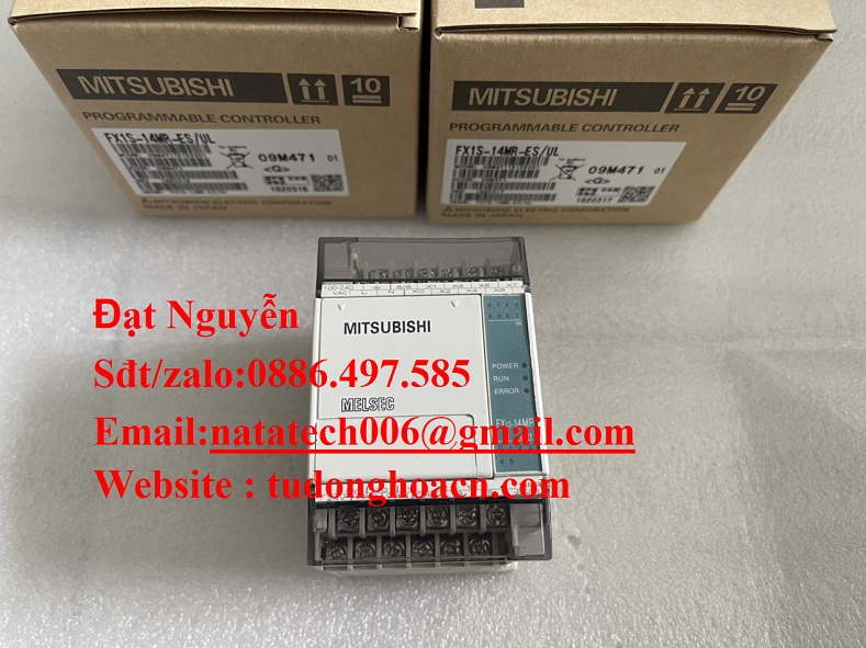 FX1S-14MR-ES/UL PLC lập trình chính hãng - Hiệu quả - Hàng cổ