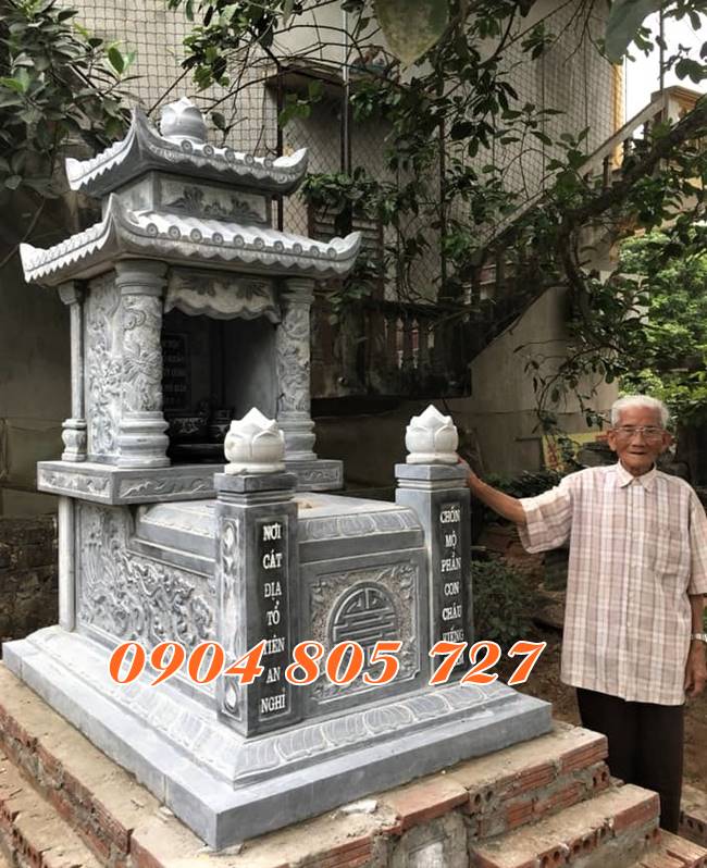 Xây mộ tháp để hài cốt tại Đồng Nai bằng đá