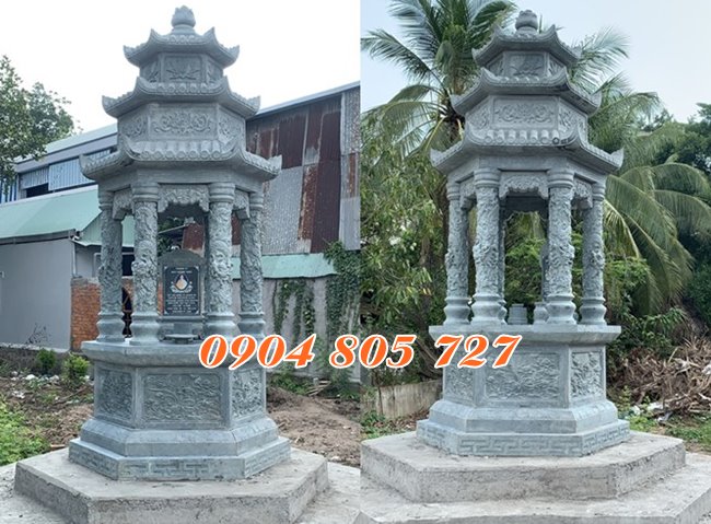 Xây mộ tháp để hài cốt tại Đồng Nai bằng đá