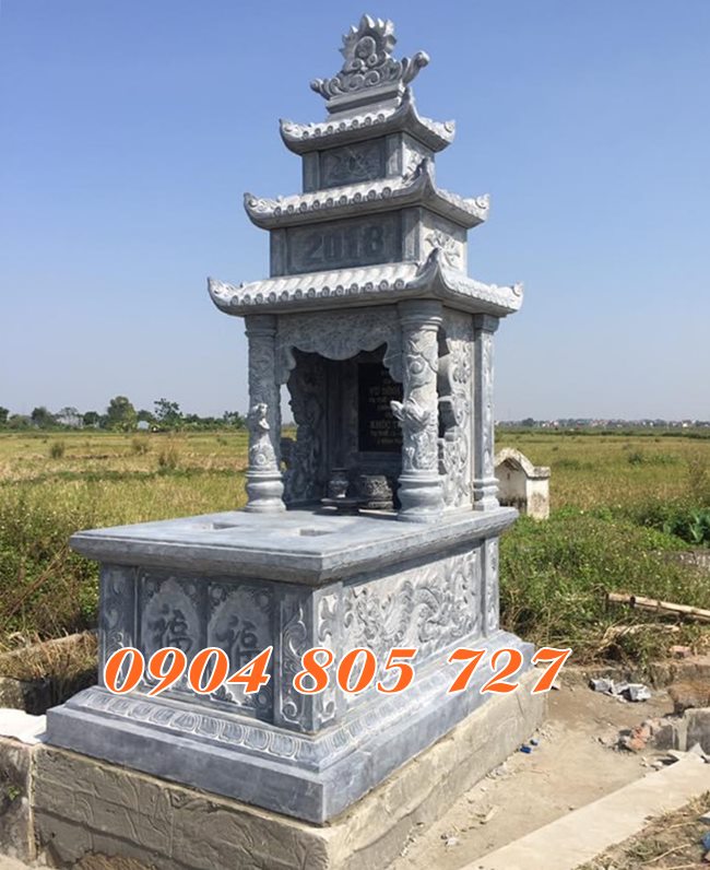 Xây mộ tháp để hài cốt tại Đồng Nai bằng đá