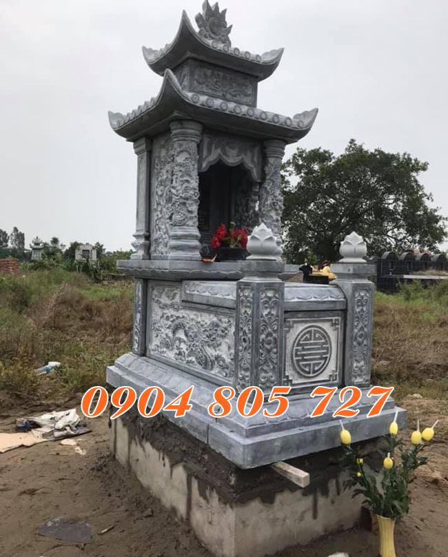Xây mộ tháp để hài cốt tại Đồng Nai bằng đá