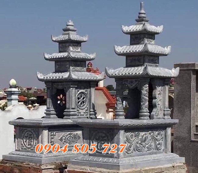 Xây mộ tháp để hài cốt tại Đồng Nai bằng đá