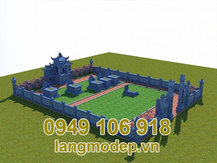 Những thiết kế khu lăng mộ đá chuẩn phong thuỷ 2023