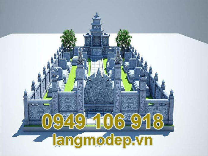 Những thiết kế khu lăng mộ đá chuẩn phong thuỷ 2023