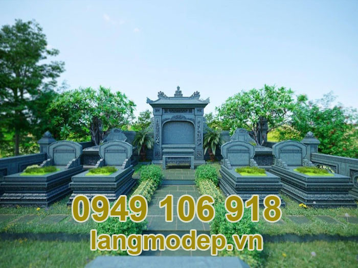 Những thiết kế khu lăng mộ đá chuẩn phong thuỷ 2023