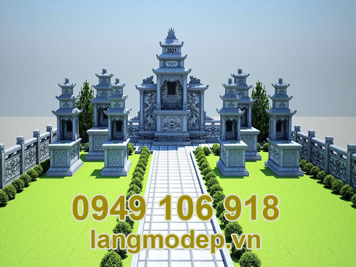 Những thiết kế khu lăng mộ đá chuẩn phong thuỷ 2023