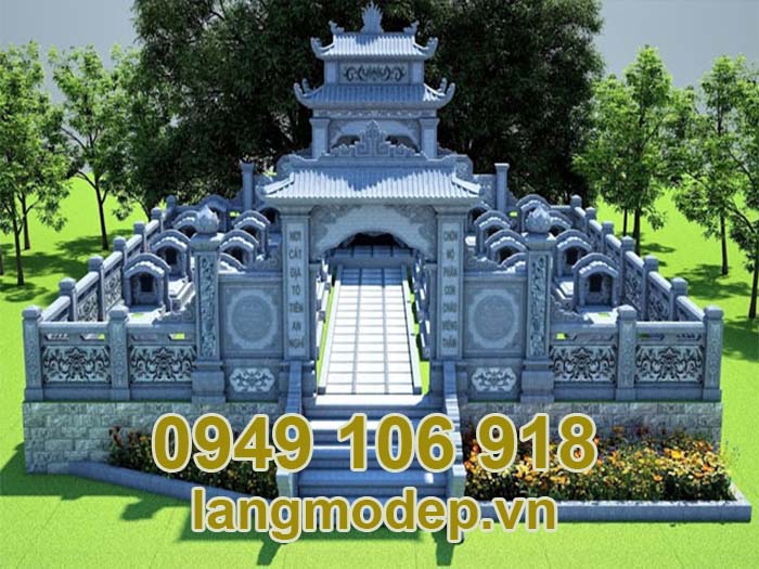Những thiết kế khu lăng mộ đá chuẩn phong thuỷ 2023