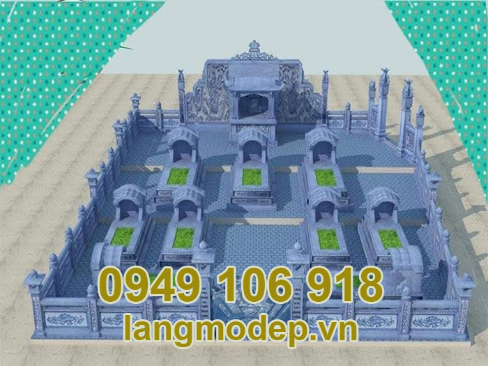 Những thiết kế khu lăng mộ đá chuẩn phong thuỷ 2023
