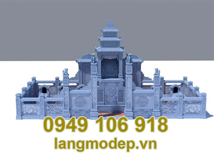 Những thiết kế khu lăng mộ đá chuẩn phong thuỷ 2023