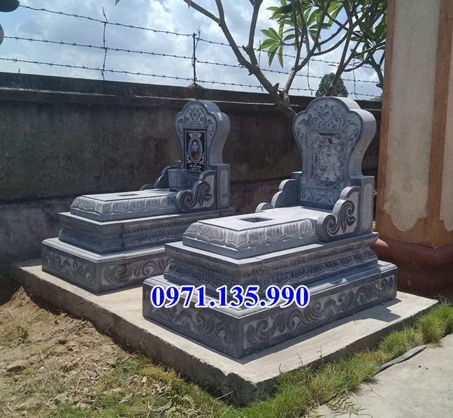 Mẫu mộ đá khối tự nhiên đẹp bán tại Ninh Bình