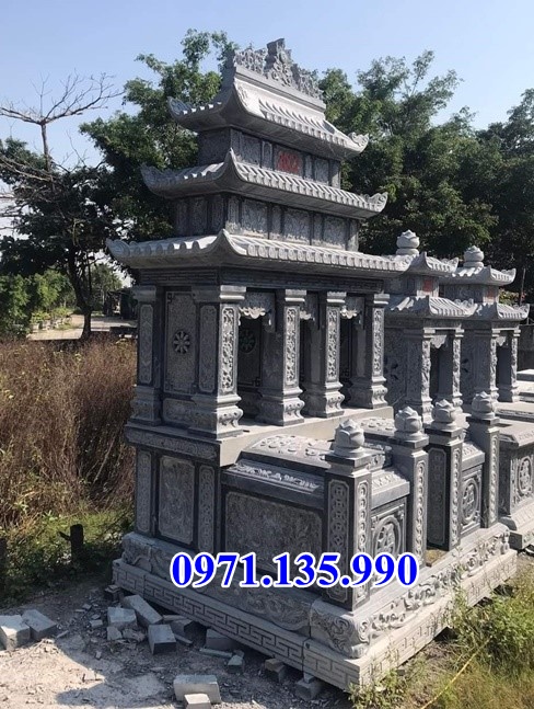 Mẫu mộ đá khối tự nhiên đẹp bán tại bắc giang