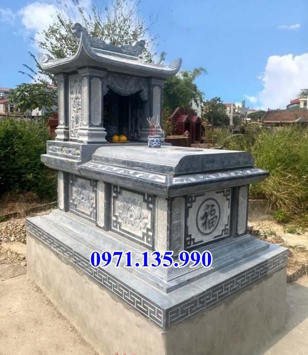 Mẫu mộ đá khối tự nhiên đẹp bán tại bắc giang