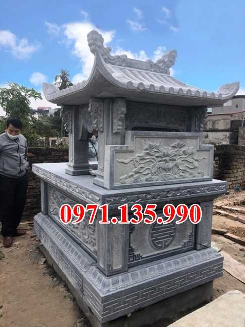 Mẫu mộ đá khối tự nhiên đẹp bán tại bắc giang