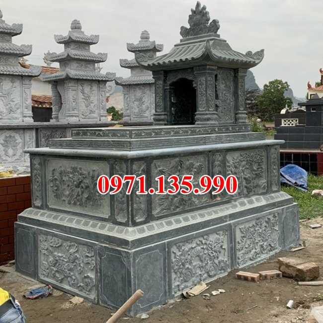 Mẫu mộ đá khối tự nhiên đẹp bán tại lạng sơn