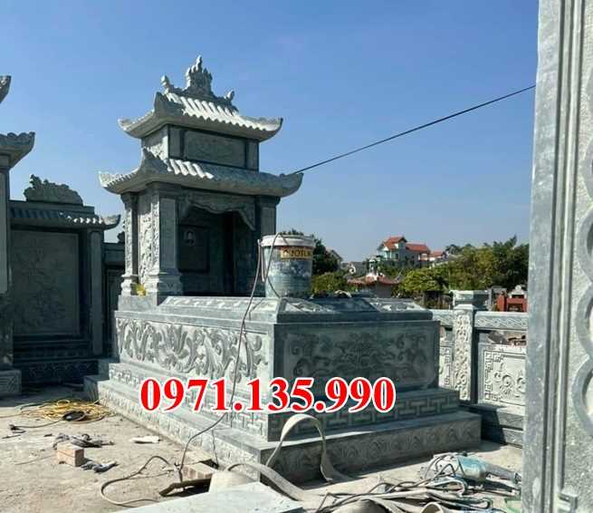 Mẫu mộ đá khối tự nhiên đẹp bán tại hải dương