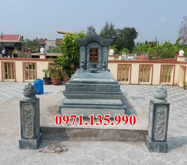 Mẫu mộ đá khối tự nhiên đẹp bán tại hải dương