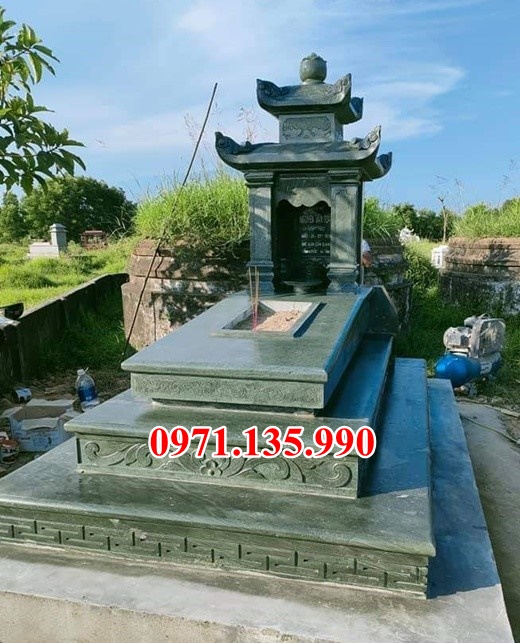 Mẫu mộ đá khối tự nhiên đẹp bán tại ninh thuận ông bà bố mẹ