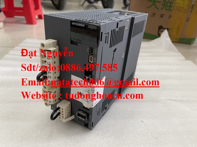 Khối driver MR-J3-350A 3.5kw - Mitsubishi Electronic mới bảo hành 12 t