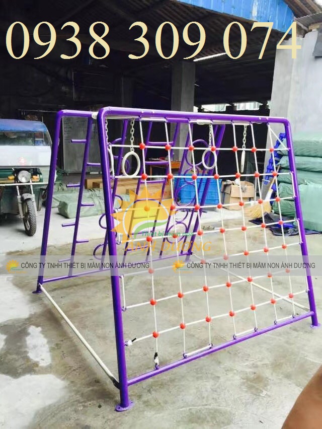 Thang leo vận động dành cho trẻ em, thang leo khu vui chơi