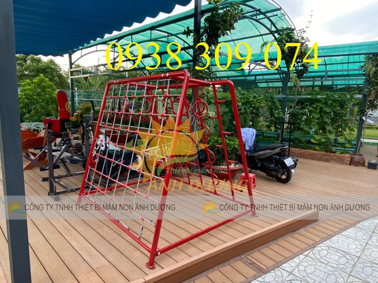 Thang leo vận động dành cho trẻ em, thang leo khu vui chơi
