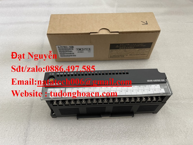 AJ55TB32-16DR mô đun in/out Mitsubishi nhập khẩu chính hãng