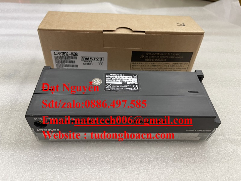 AJ55TB32-16DR mô đun in/out Mitsubishi nhập khẩu chính hãng