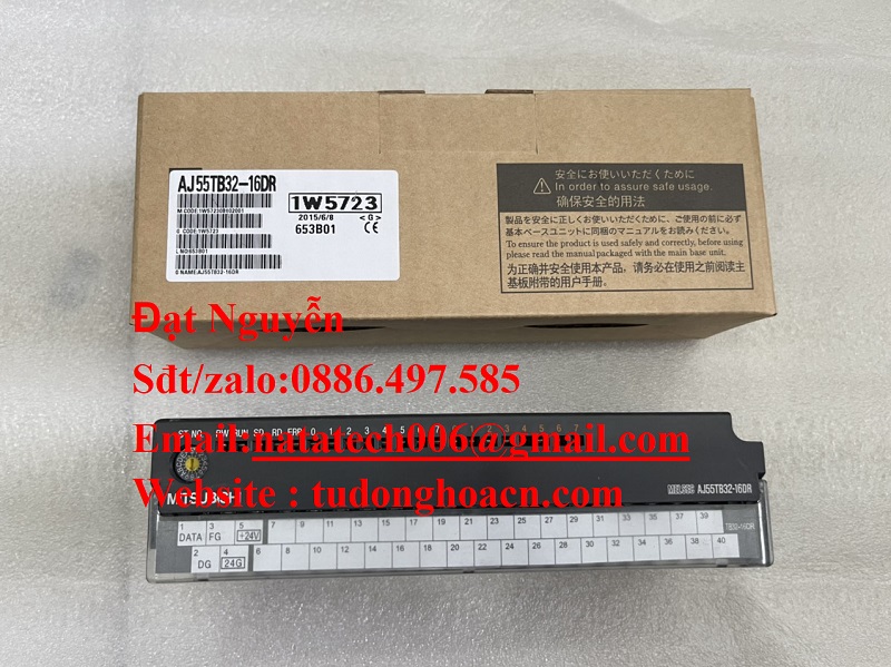 AJ55TB32-16DR mô đun in/out Mitsubishi nhập khẩu chính hãng