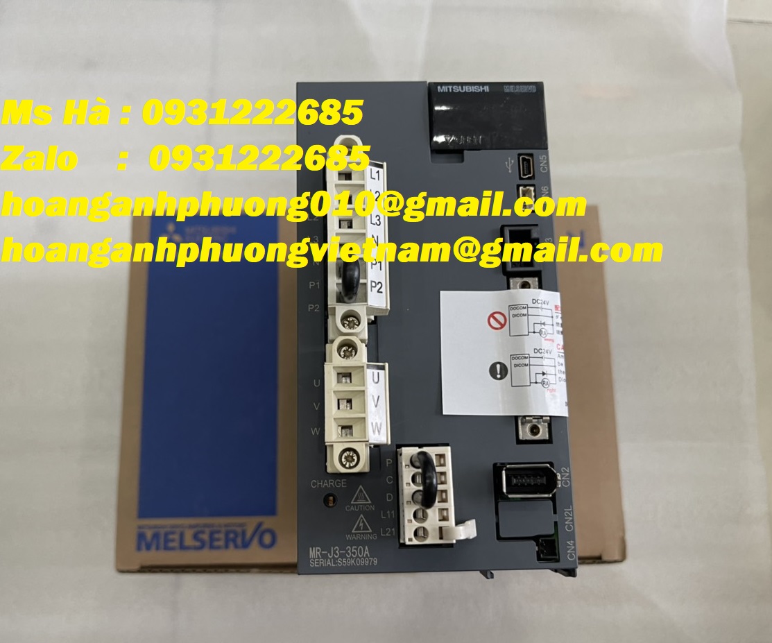 Hàng nhập khẩu giá rẻ hiện nay MR-J3-350A mitsubishi - Bình Dương