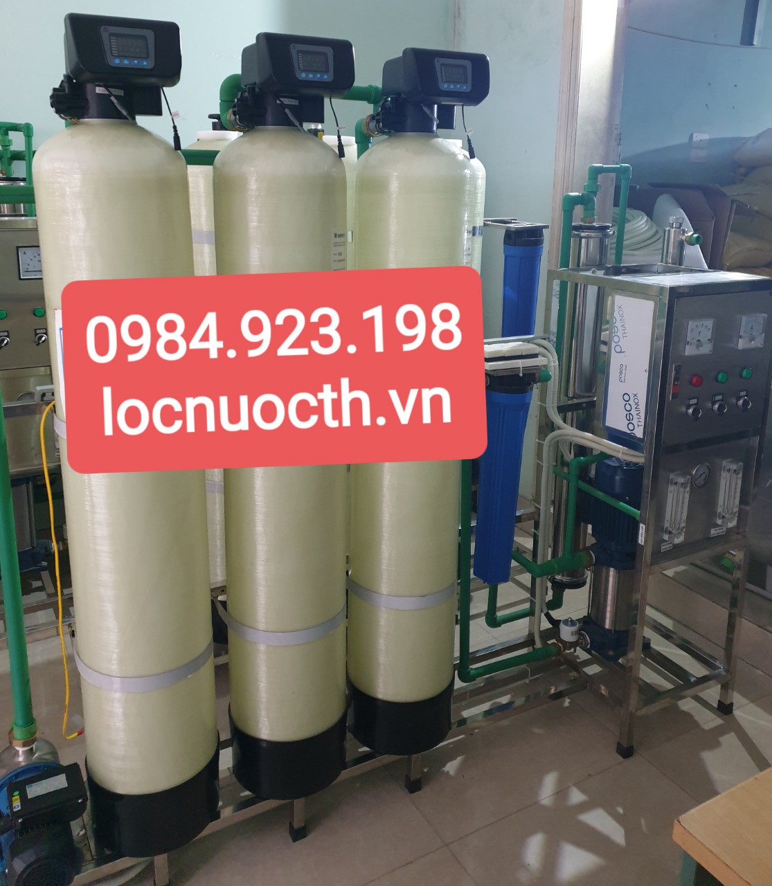 Máy lọc nước công nghiệp, Máy lọc nước công suất lớn